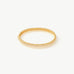 Rock Spike Bangle Bracelet in Gold Vermeil with Zircon – MaiaMina