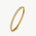 Rock Spike Bangle Bracelet in Gold Vermeil with Zircon – MaiaMina