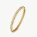 Rock Spike Bangle Bracelet in Gold Vermeil with Zircon – MaiaMina