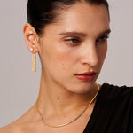 Elegant Pearl and 18K Gold Plated Sterling Silver Tassel Drop Earrings | Women's Jewelry | MaiaMina