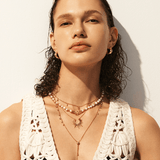 Baroque Pearl Snake Pendant Necklace in Gold Vermeil – MaiaMina