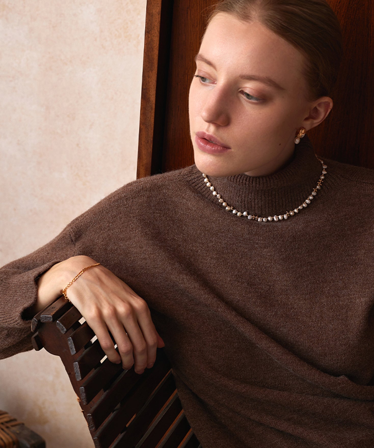 Gold Mariner Chain Bracelet – Modern Everyday Style | MaiaMina