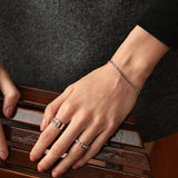 Silver Mariner Chain Bracelet – Effortless Everyday Style | MaiaMina