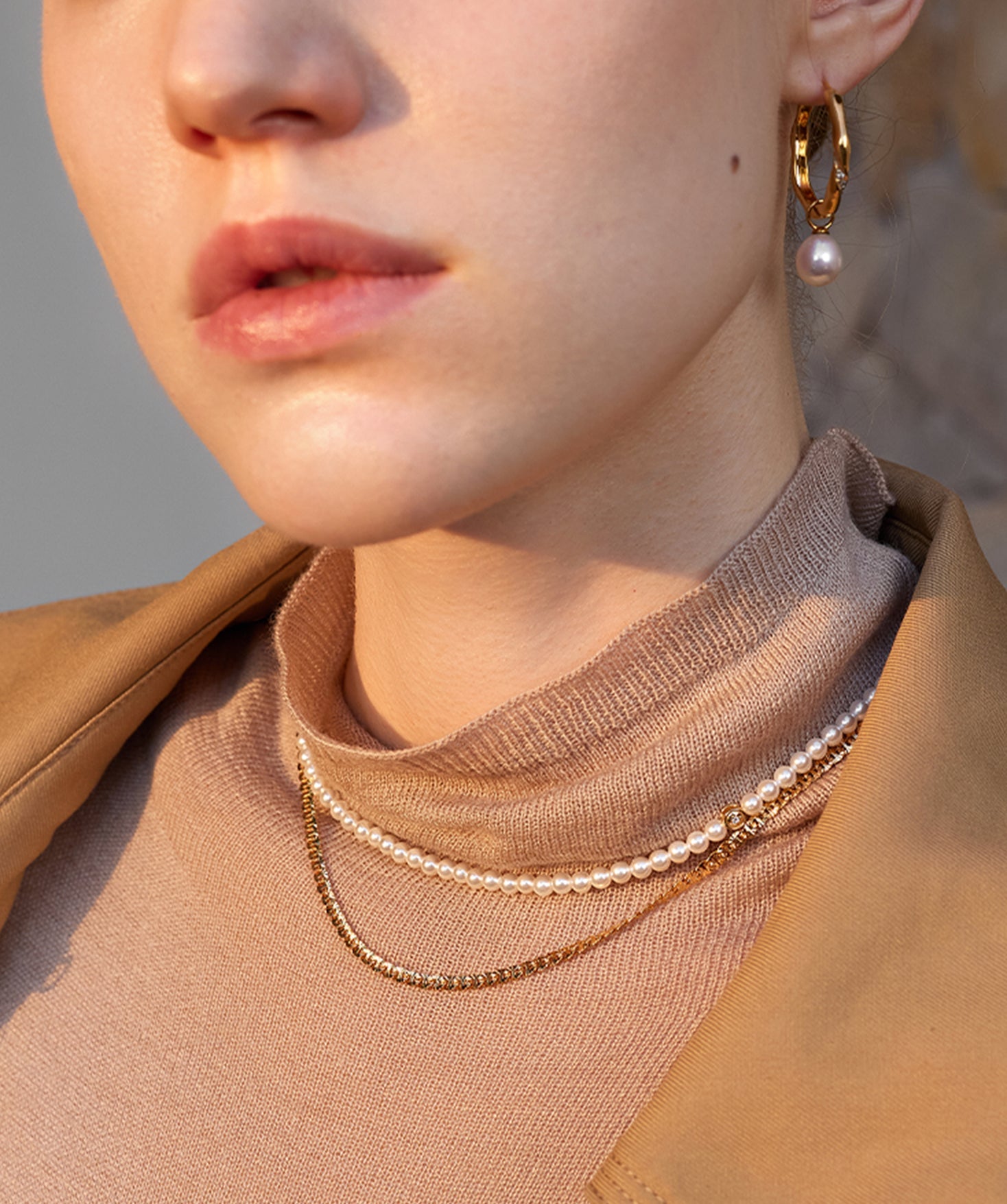Gold Vermeil Mariner Chain Necklace – Everyday Layering Essential | MaiaMina