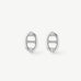 925 Sterling Silver Mariner Stud Earrings – Elegant Nautical Design | MaiaMina