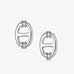 925 Sterling Silver Mariner Stud Earrings – Elegant Nautical Design | MaiaMina