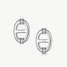 925 Sterling Silver Mariner Stud Earrings – Elegant Nautical Design | MaiaMina