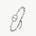 Silver Pave Mariner Chain Bracelet – Rhodium-Plated | MaiaMina