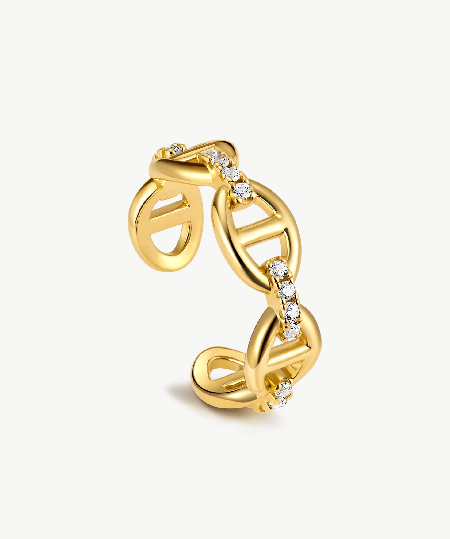 18K Gold Plated Mariner Chain Layered Necklace – 120cm Long | MaiaMina