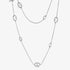Sterling Silver Mariner Chain Layered Necklace – 120cm Long | MaiaMina