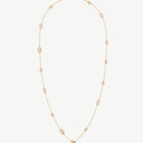 18K Gold Vermeil Mariner Chain Layered Necklace – 120cm Long | MaiaMina