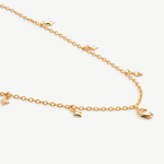 Celestial Star & Moon Chain Necklace | MaiaMina