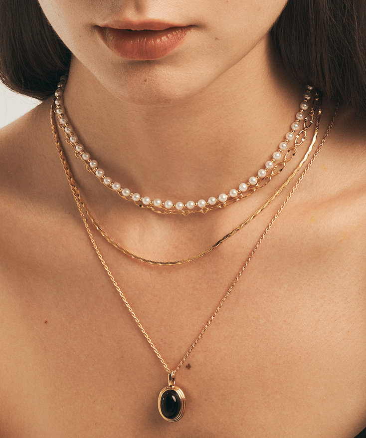 Gemstone Pendant Necklace | MaiaMina