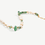 Holiday Gemstone Beaded Necklace | MaiaMina