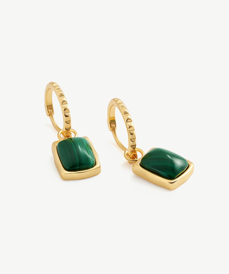 Holiday Gemstone Drop Earrings | MaiaMina 