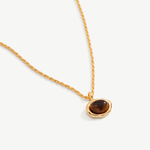 Molten Gemstone Pendant Necklace | MaiaMina