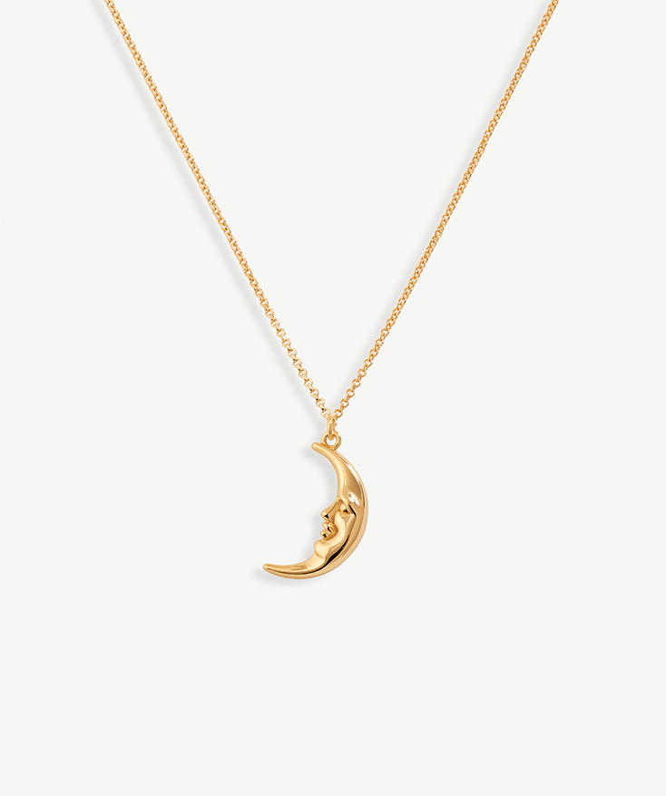 Moon Pendant Necklace | MaiaMina
